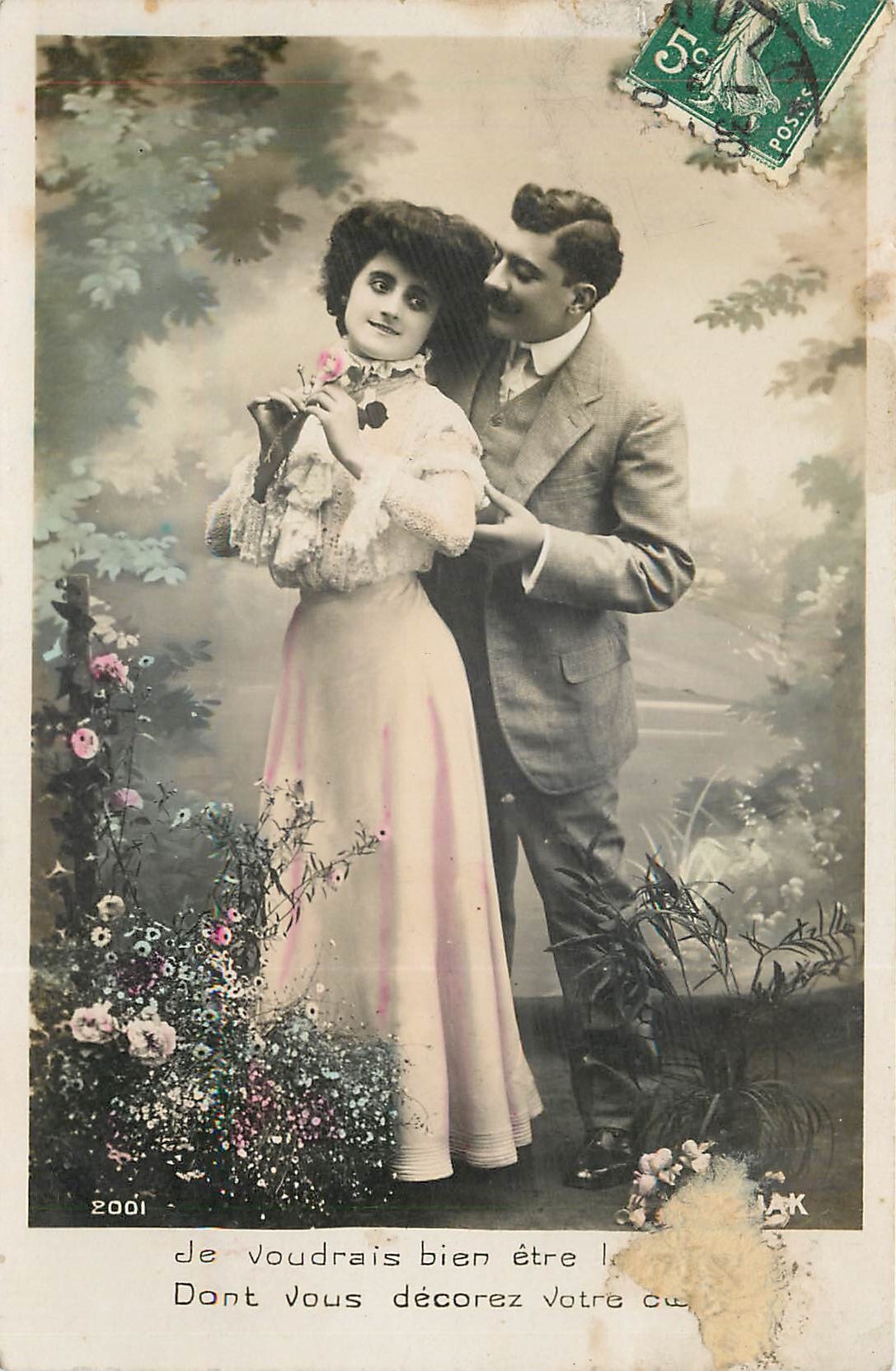 CPA Je Voudrais bien etre