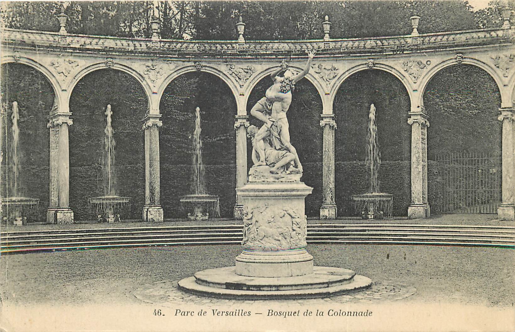 CPA Pont de Versailles Bosquet de la Colonnade