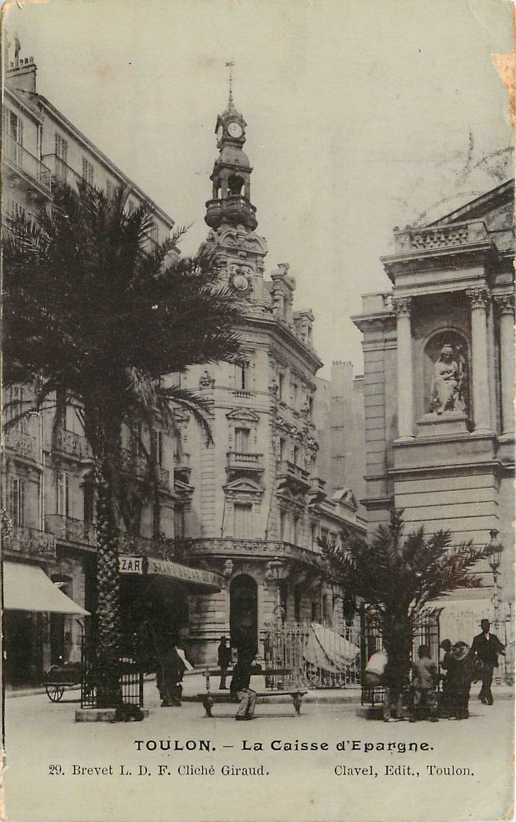 CPA Toulon La Caisse d'Epargne