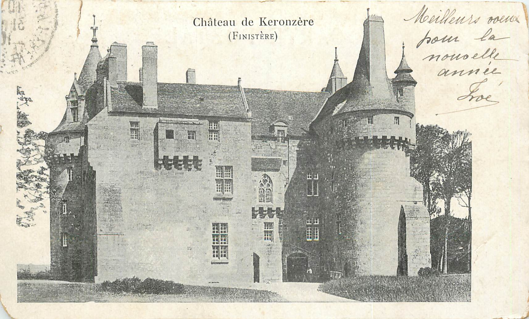 CPA Chateau de Keronzere
