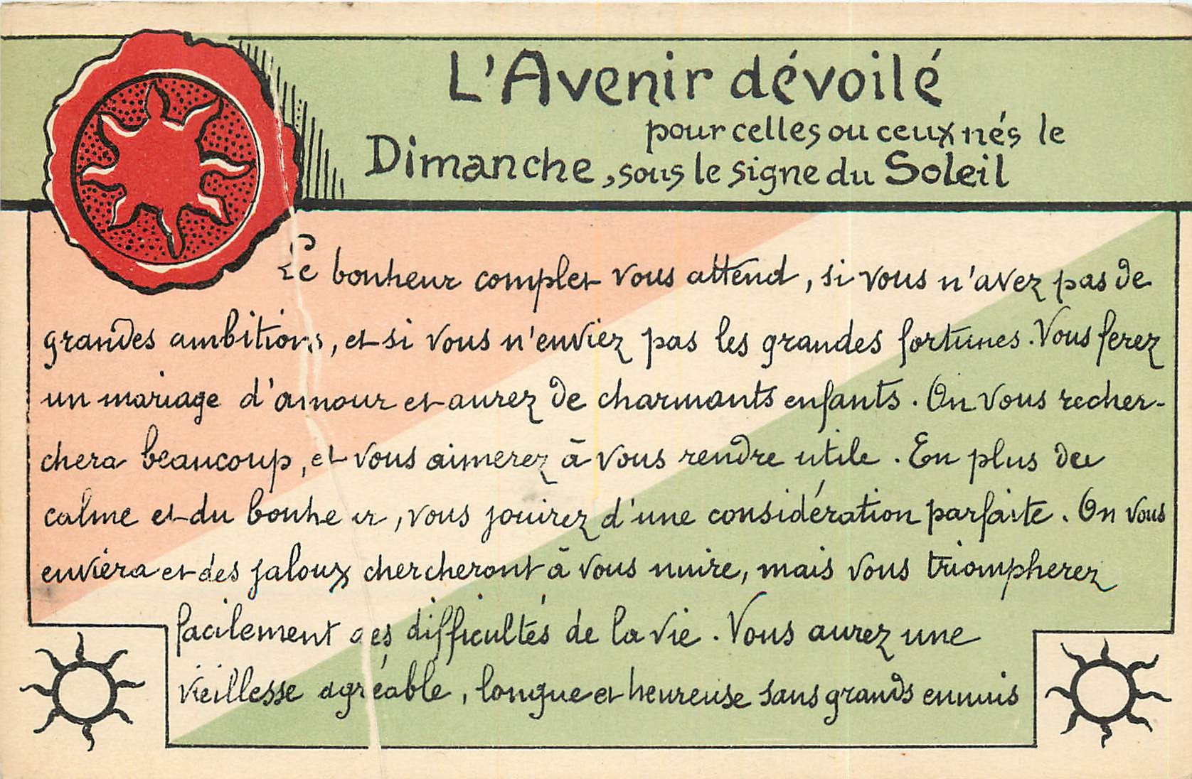 CPA L'Avenir devoile