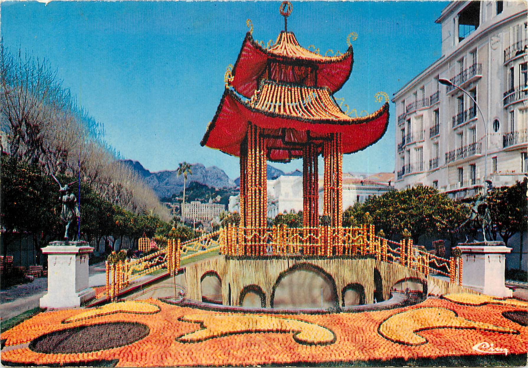 CPSM Menton (Alp Mar) La fete des Citrons