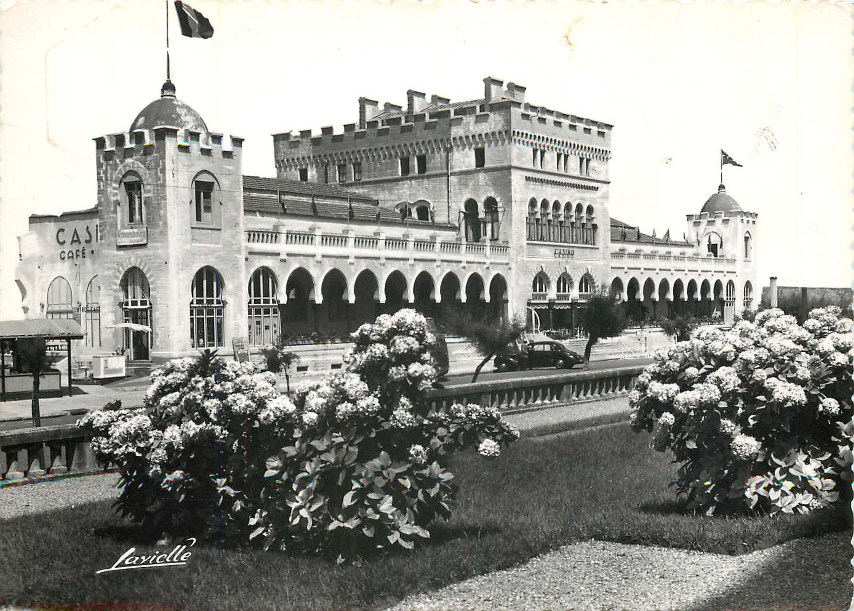 CPSM Hendaye Plage (Frontiere franco espagnole) le Casino