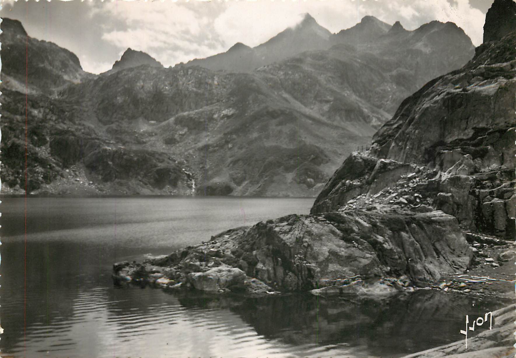 CPSM L'Artouste (B P) Lac d'Artouste (1964 m)