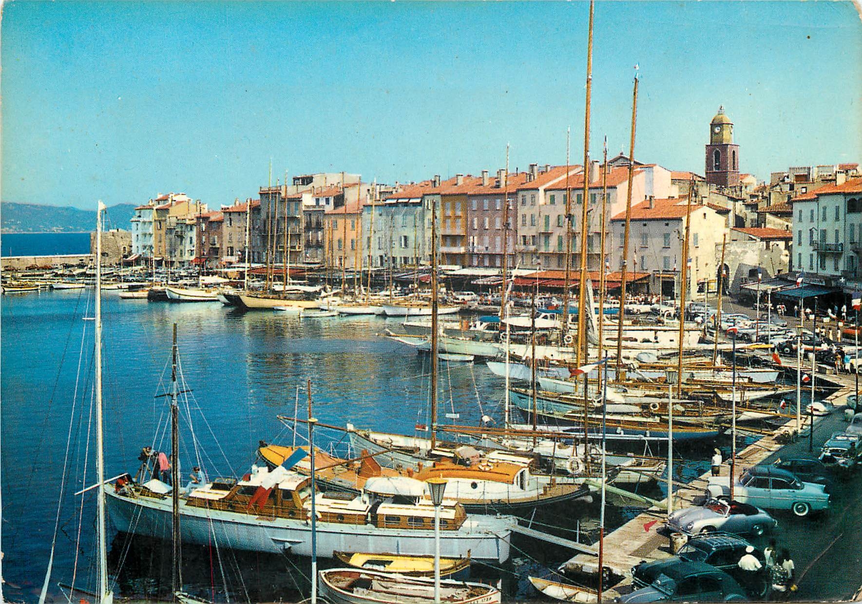 CPSM La Cote d'Azur Saint Tropez (Var) Le Port