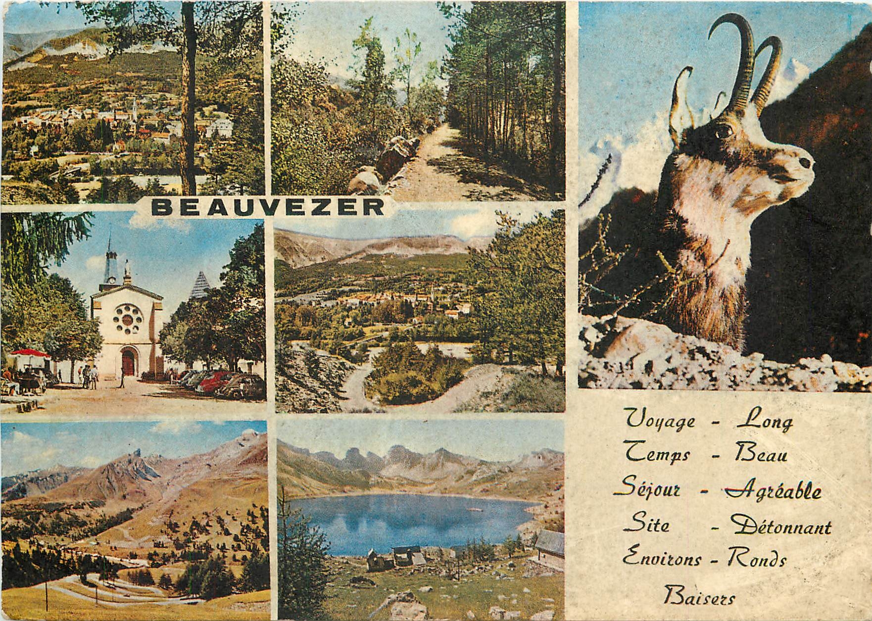 CPSM Beauvezer (B A) alt 1150 m