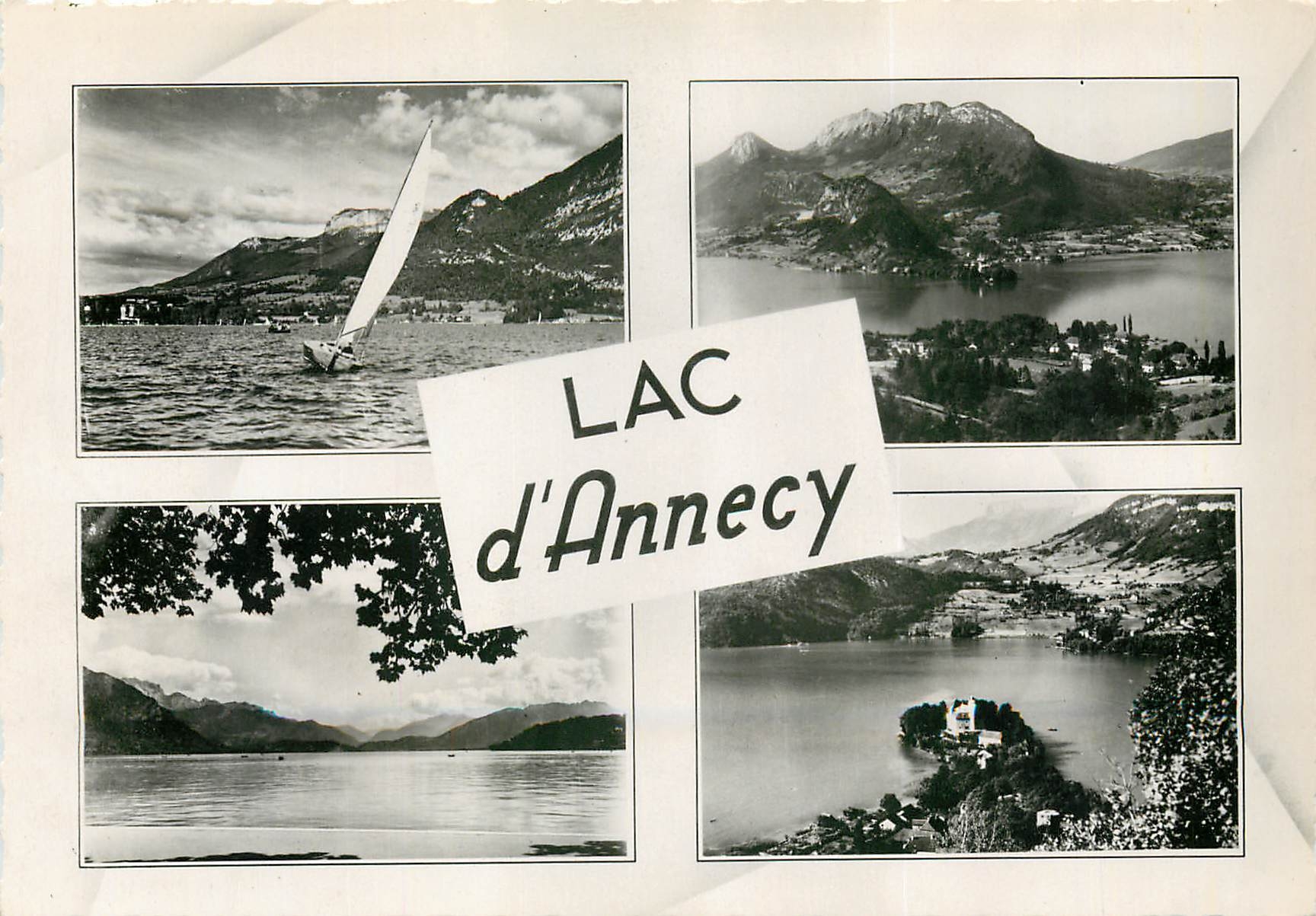 CPSM Le Lac d'Annecy