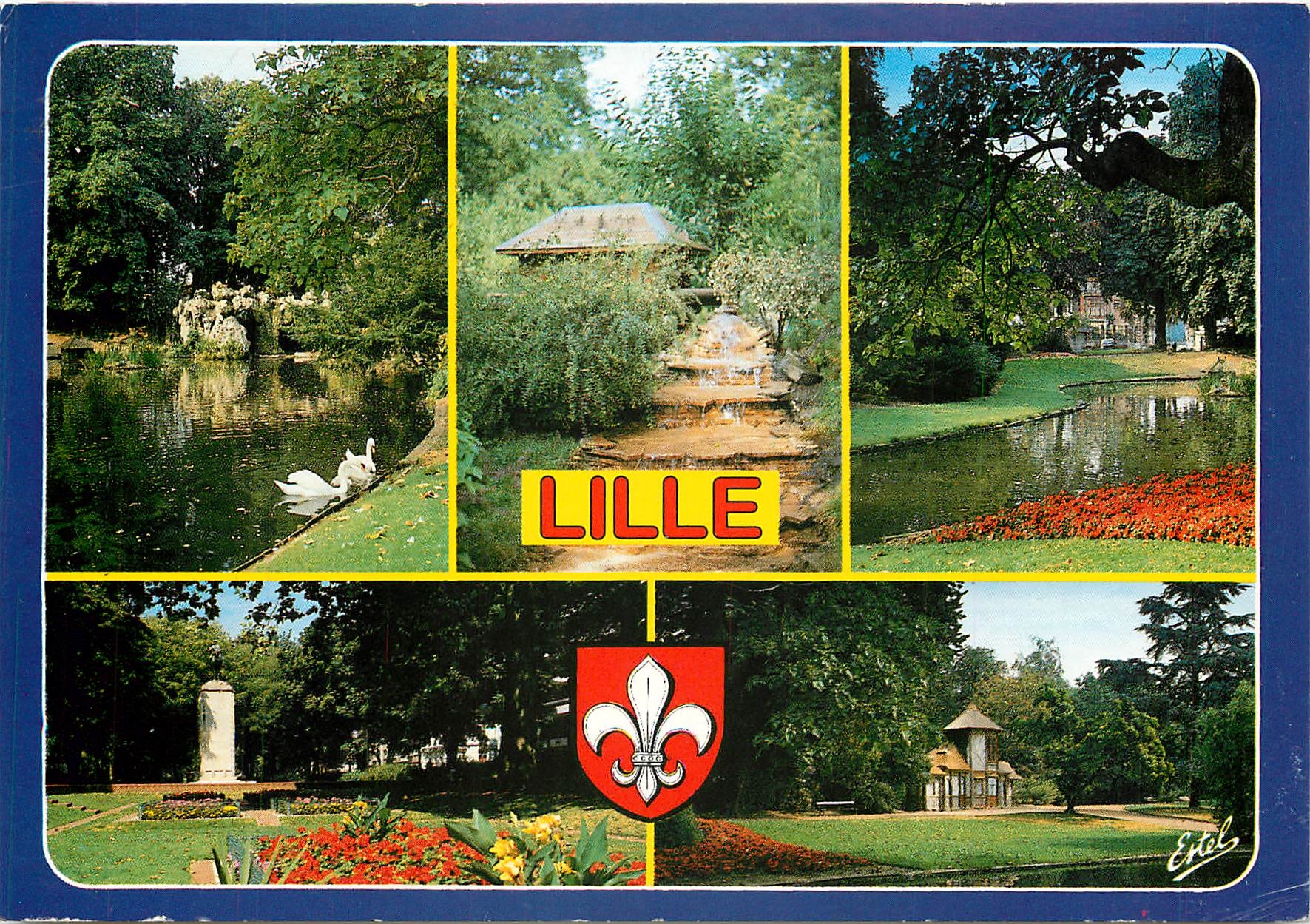 CPSM Lille (Nord) Le jardin Vauban