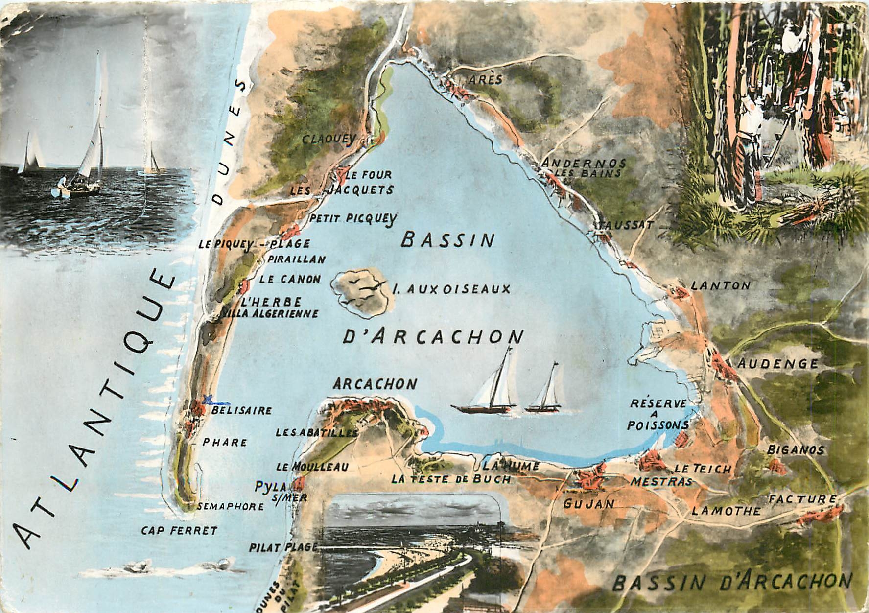 CPSM Bassin d'Arcachon