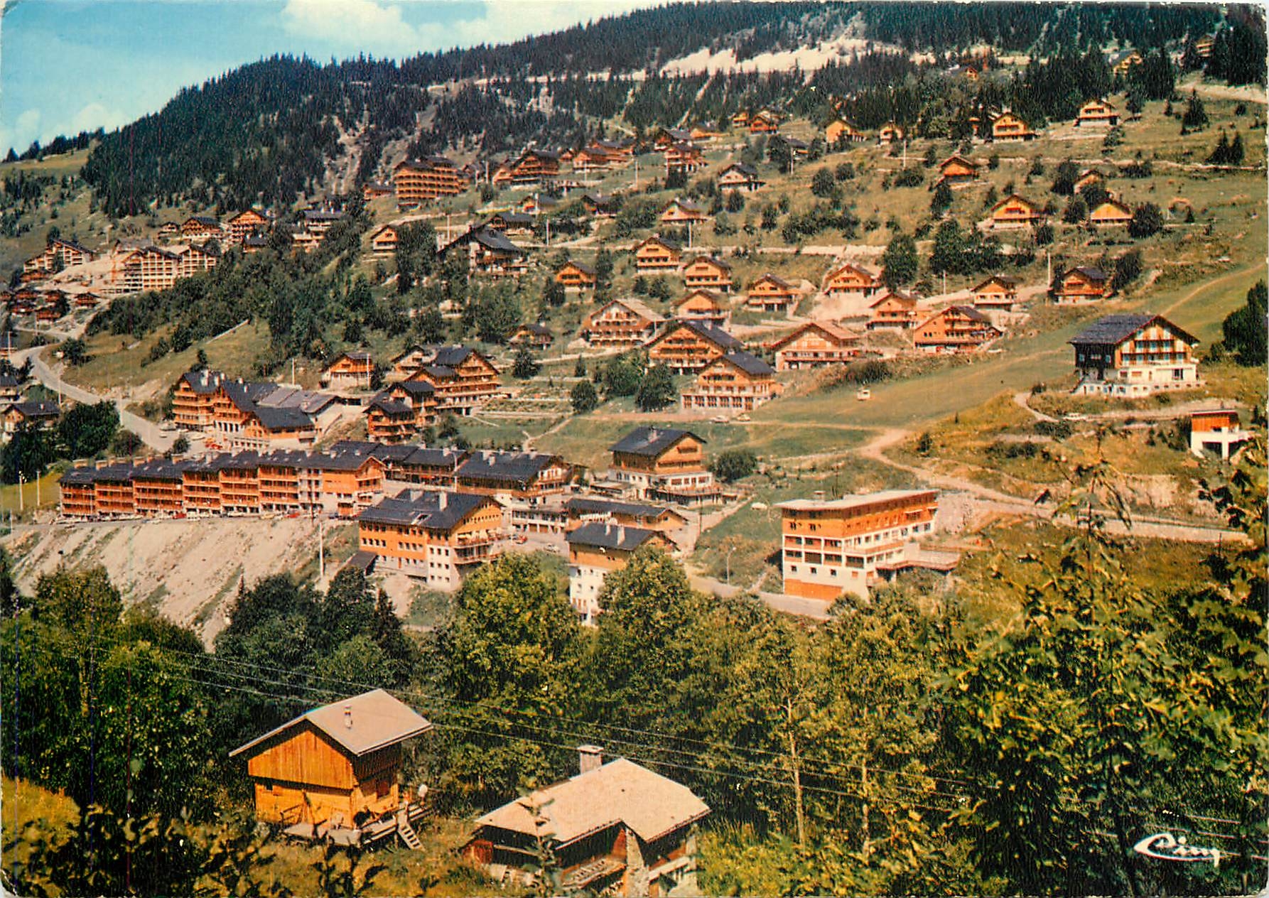 CPSM En Tarentaise Meribel les Allues (Savoie) alt 1600 2750 m vue generale