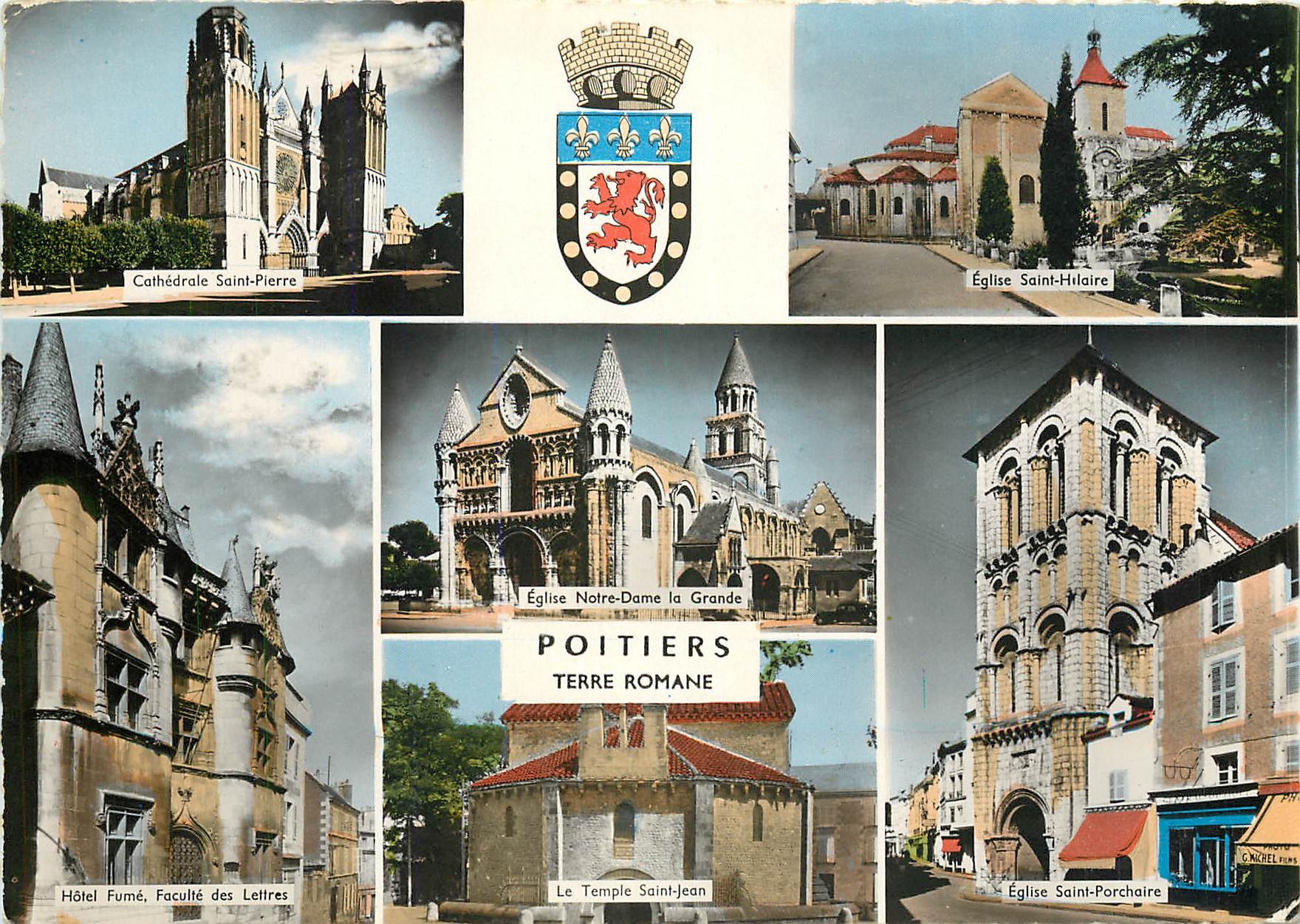 CPSM Poitiers Terre Romane