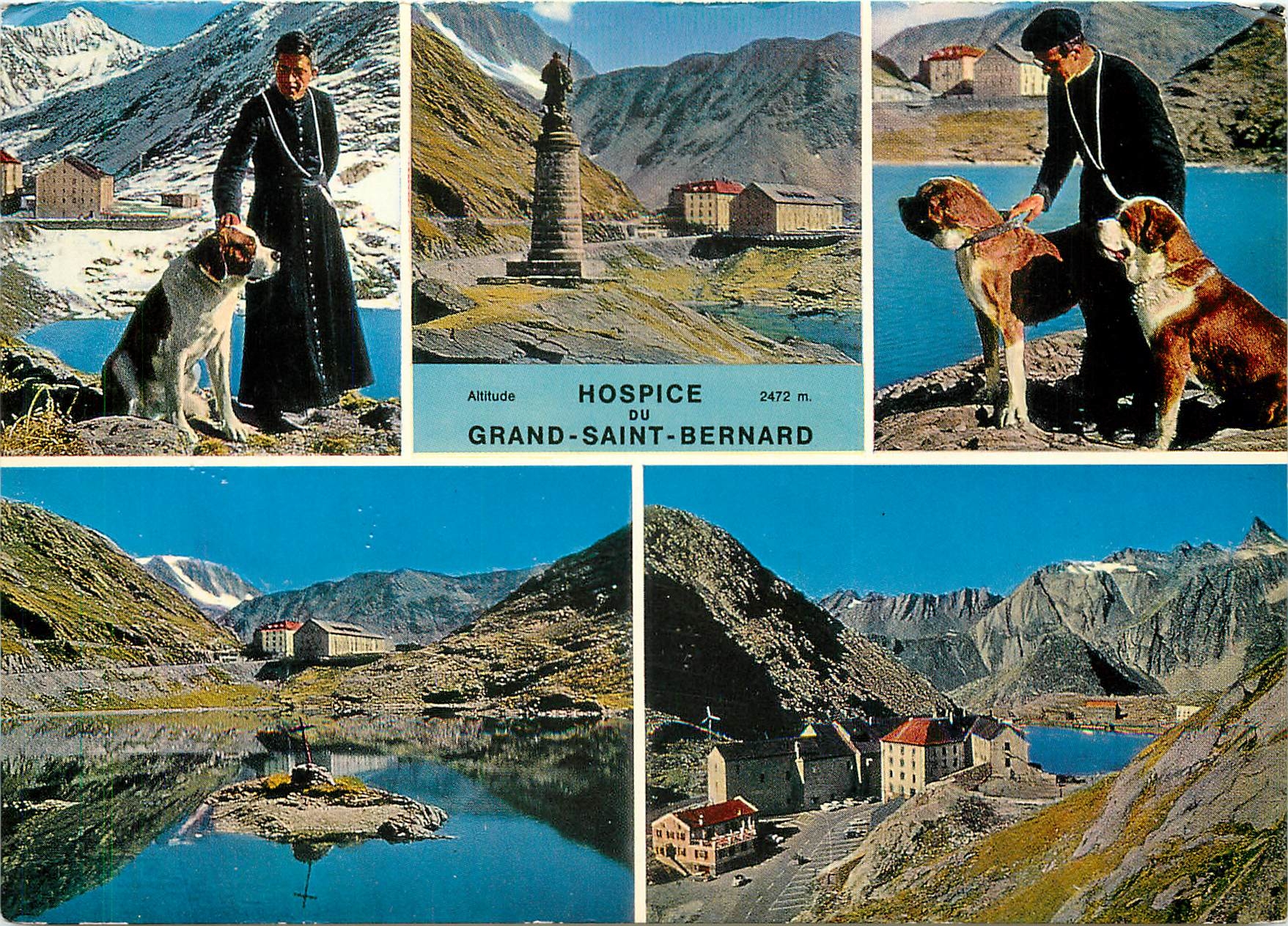CPSM Hospice du Grand Saint Bernard alt 2472 m