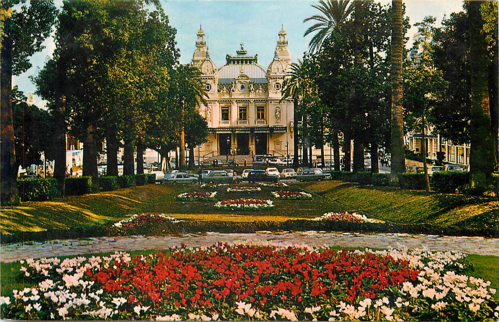 CPSM Monte Carlo Le Casino et ses Jardins
