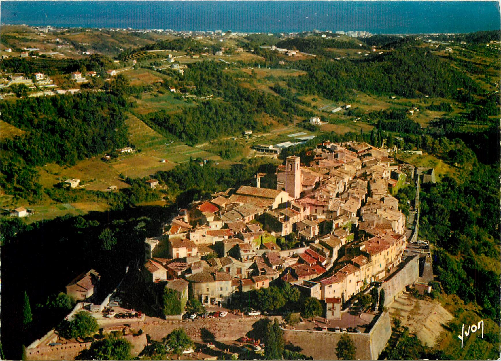 CPSM Saint Paul de Vence (A Mme) Vue generale vers la Cote