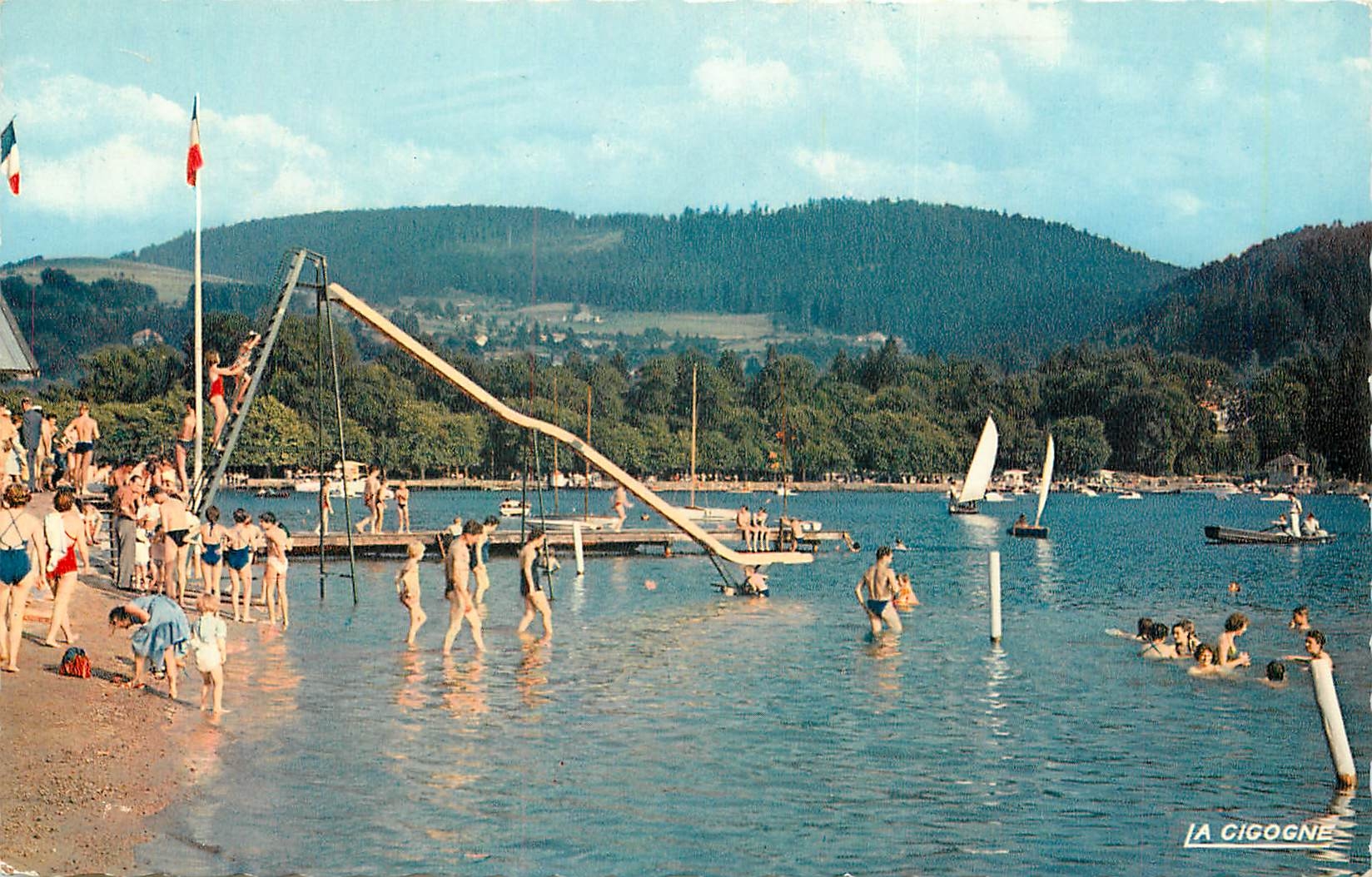 CPSM Gerardmer (Vosges) Le Lac