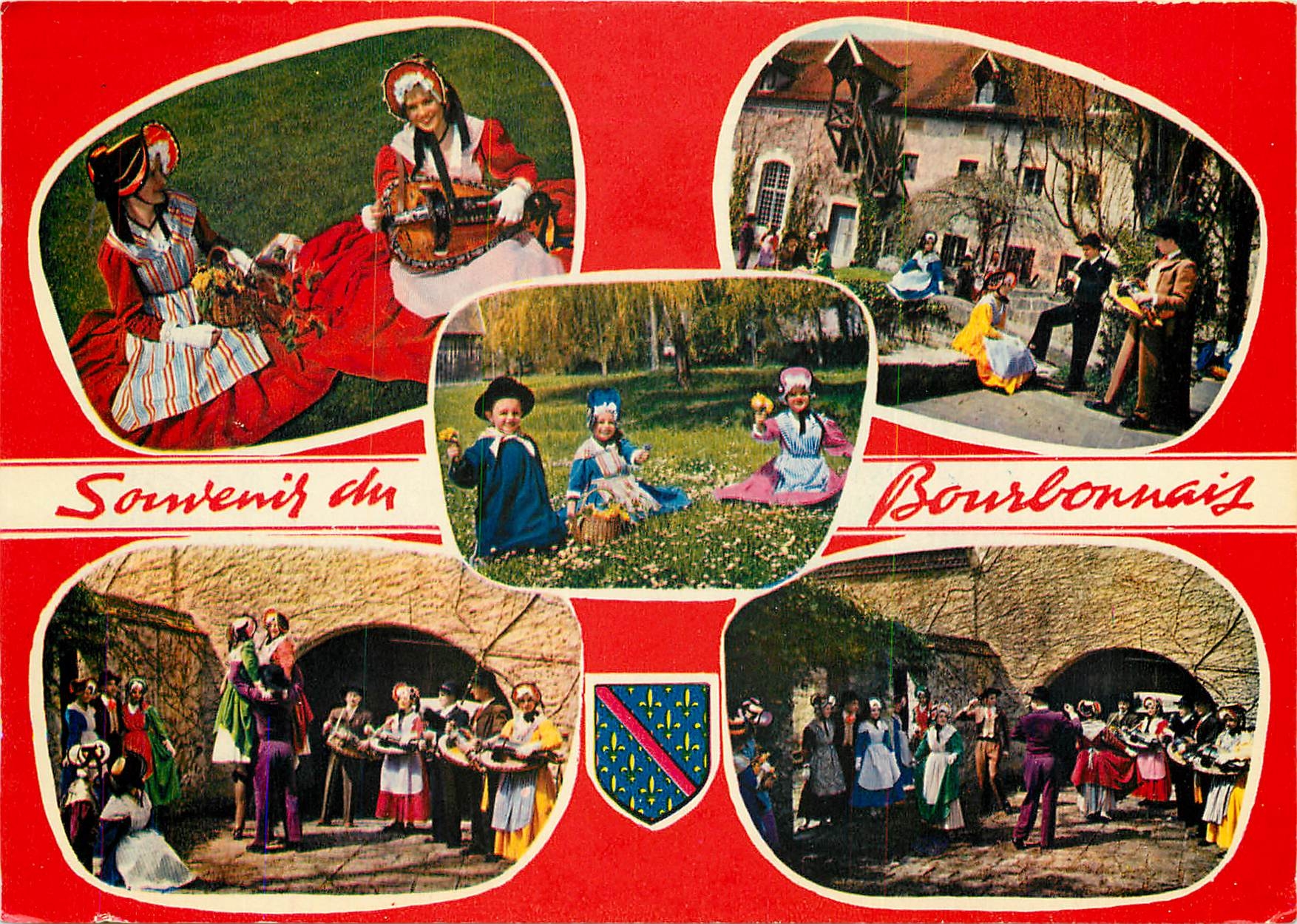 CPSM Foklore Bourbonnais