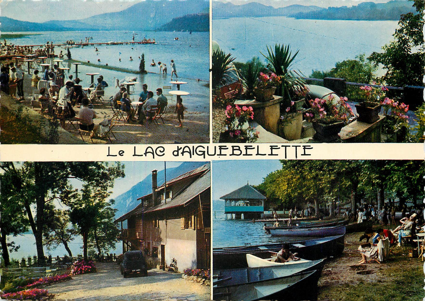 CPSM Le Lac d'Aiguebelette (Savoie)