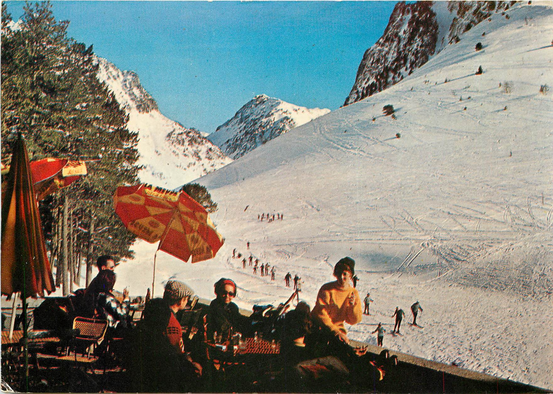 CPSM Bareges (H P) Alt 1300 m laquelle Le Terrasse du Chalet