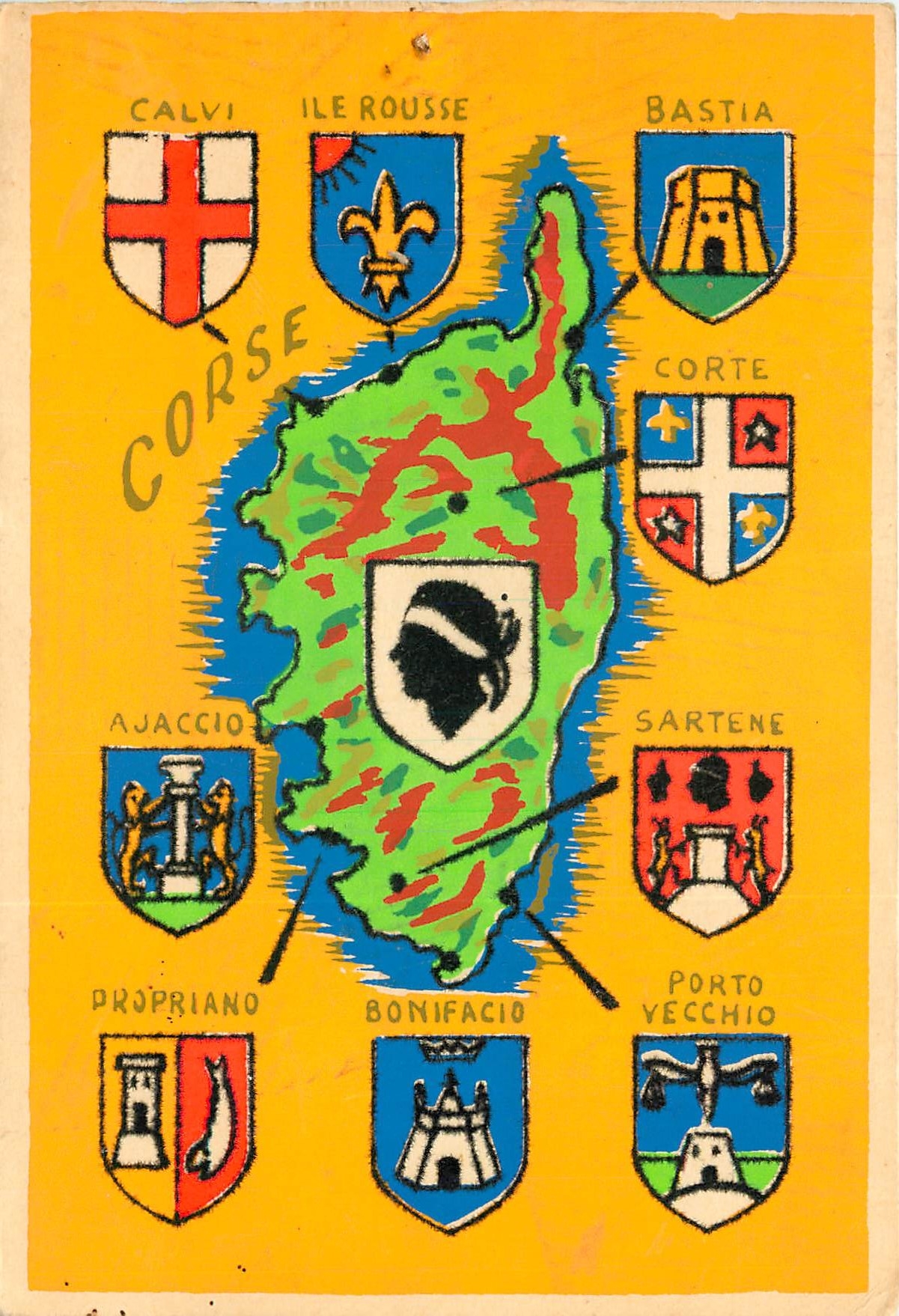 CPSM Corse