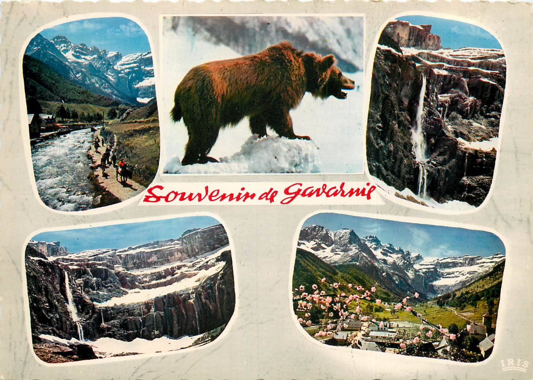 CPSM Les Pyrenees les Cirque de Gavarnie