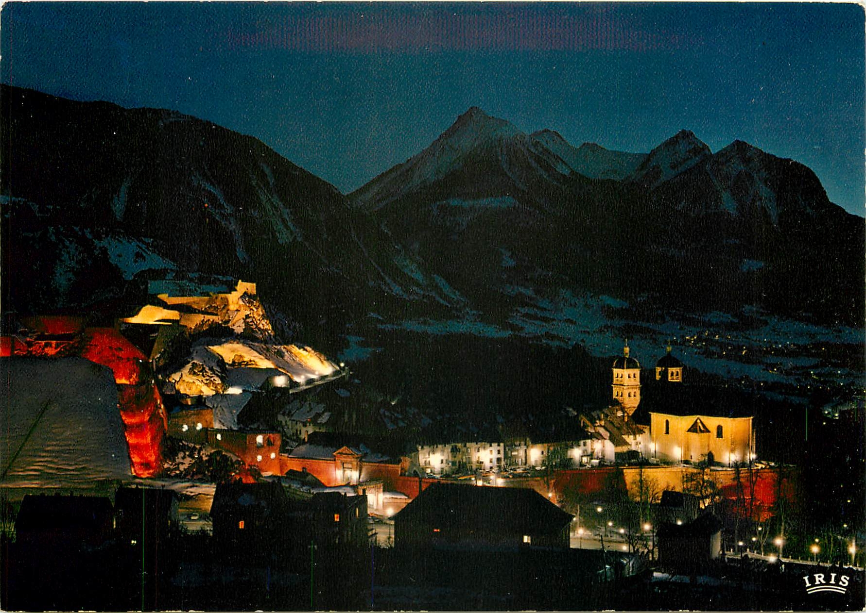 CPSM Briancon (H A) La nuit