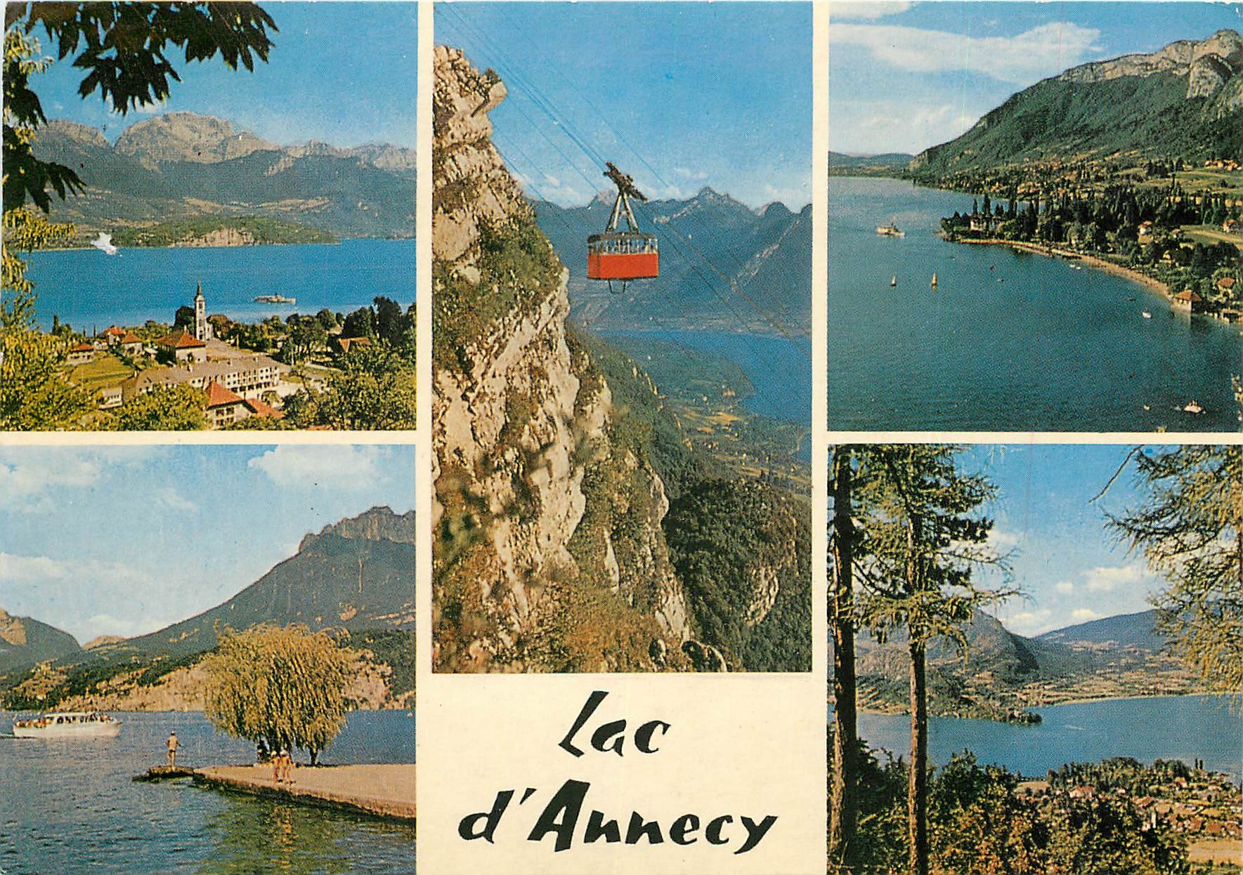 CPSM Annecy lac pur