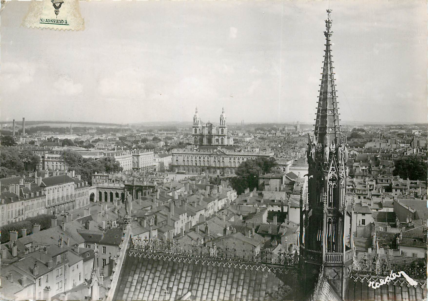 CPSM Nancy Vue generale prise de l'Eglise St Epyre