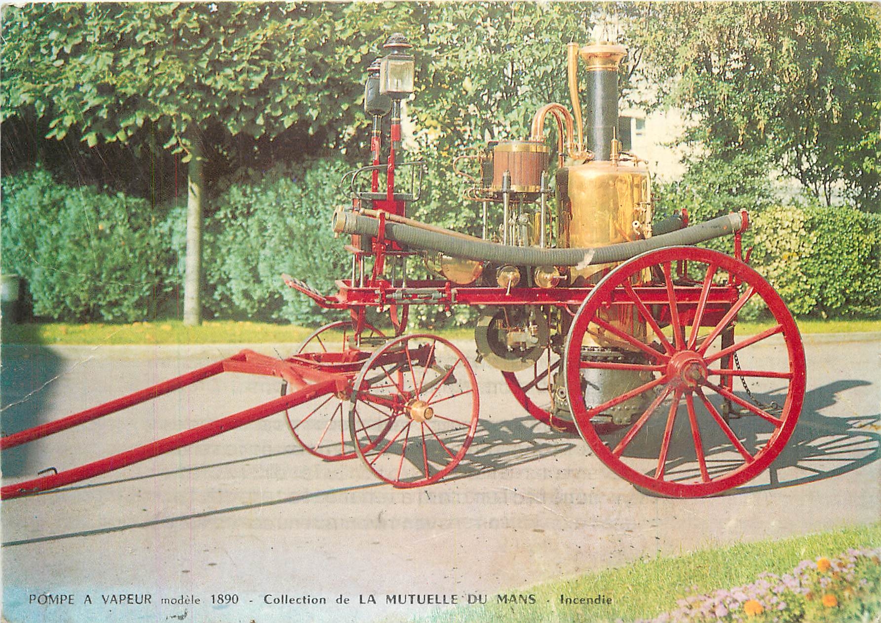 CPSM Pompe a Vapeur modele 1890