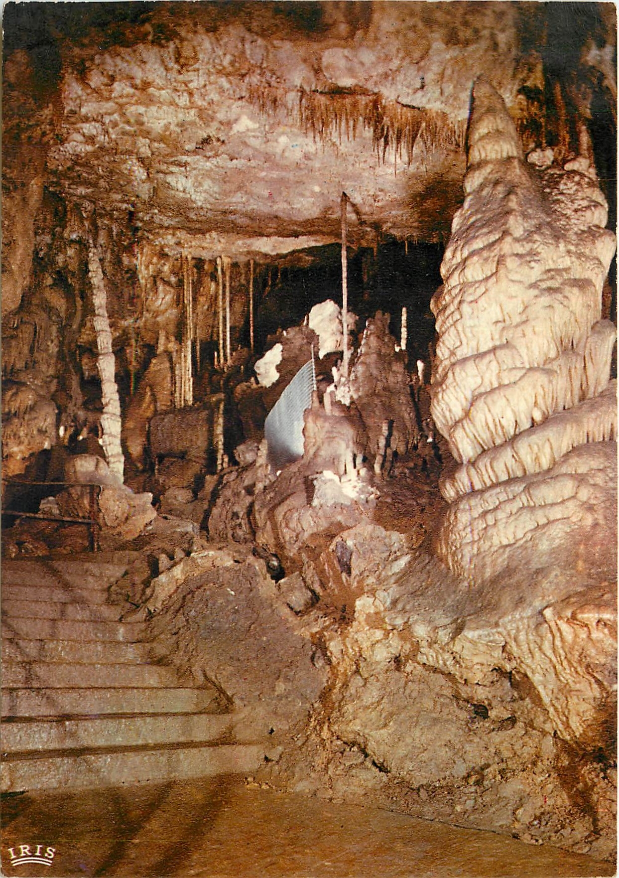 CPSM Grotte de Hans sur Lesse La Salle du Cataclysme (Nouvelle galeries)