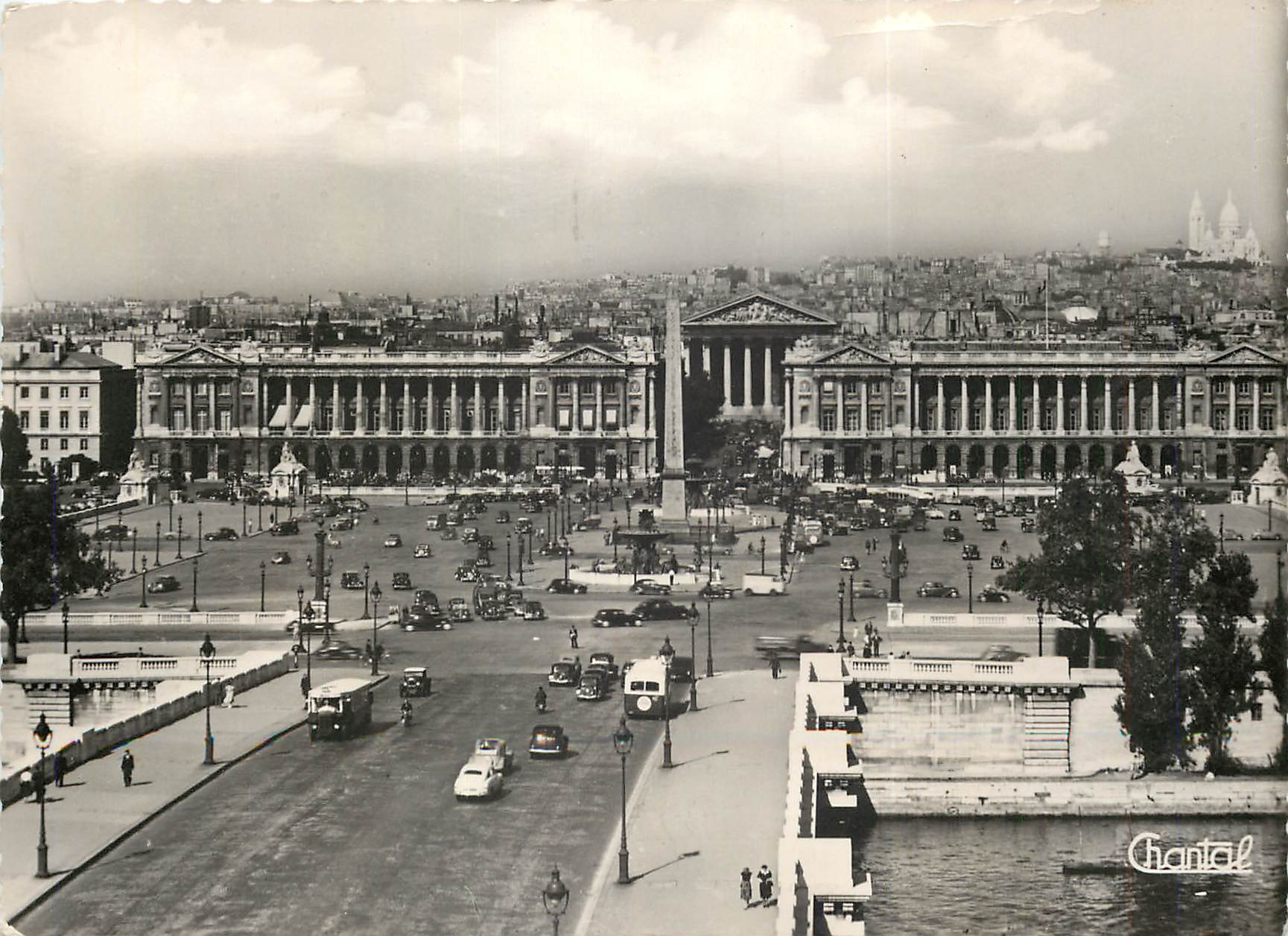 CPSM Paris Vue generale de la Place de la Concorde