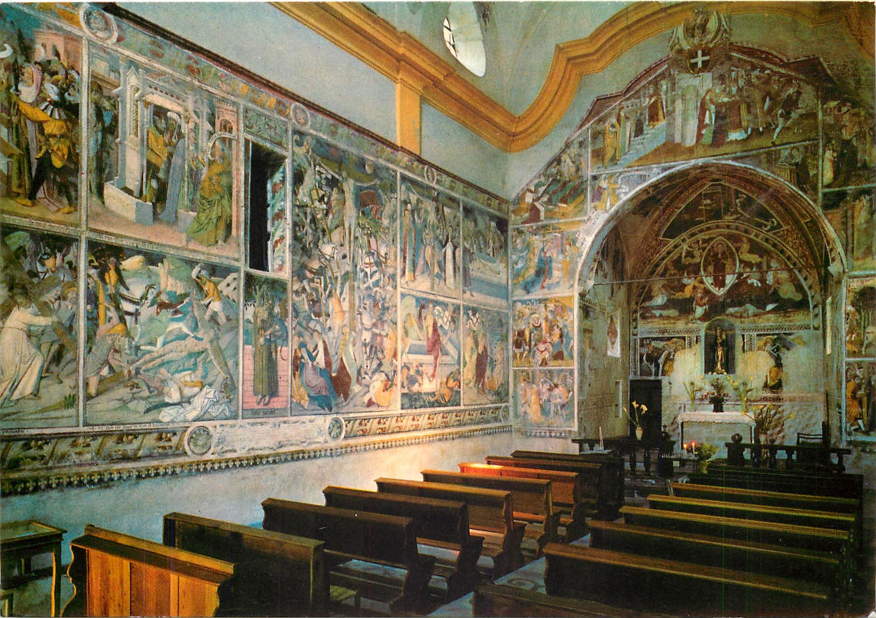 CPSM Haute Vallee de la Roya La Brigue A Mme Alt 800 m Sanctuaire de N D des Fontaines