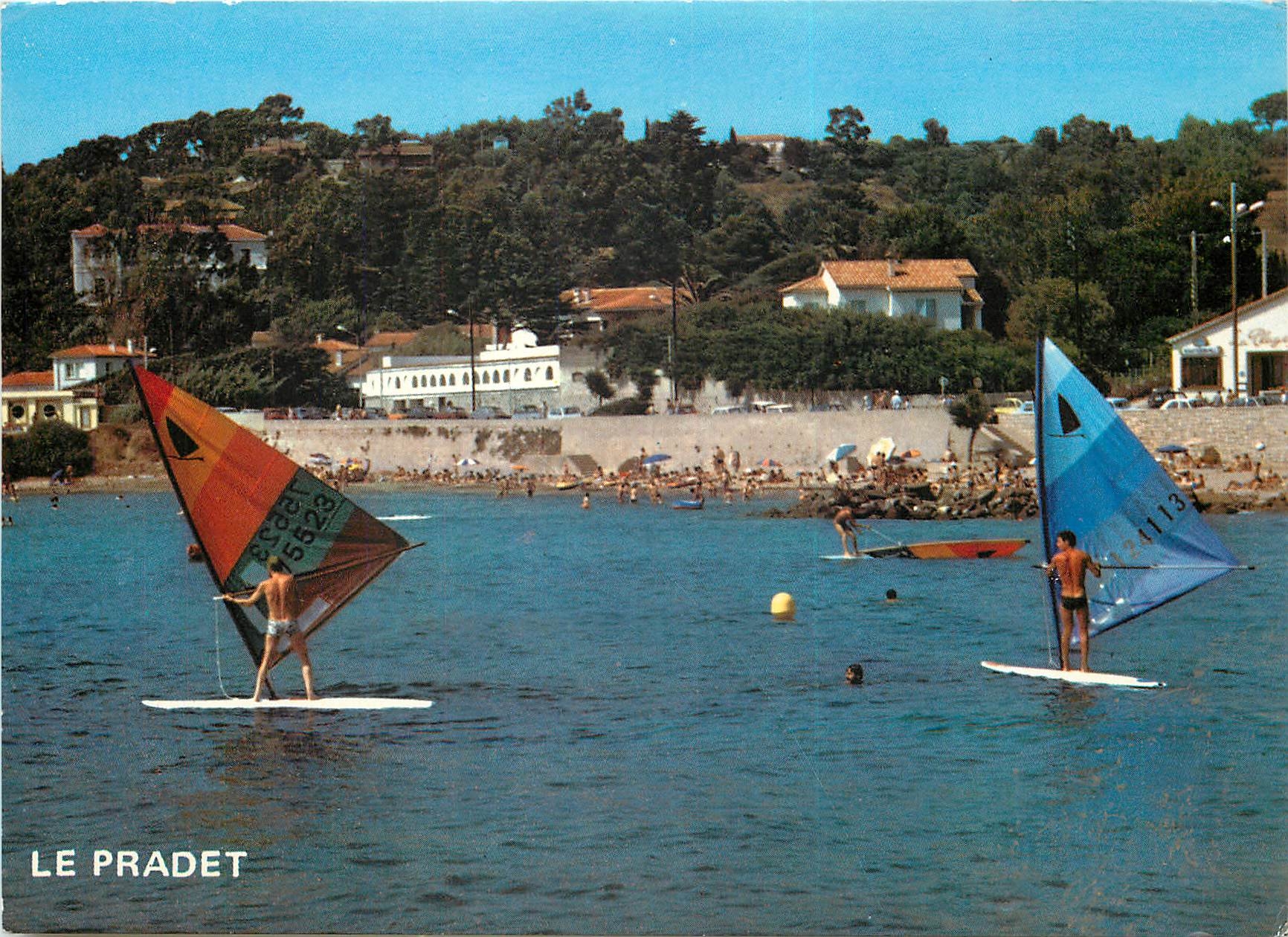CPSM Le Pradet Plage de la Garonne
