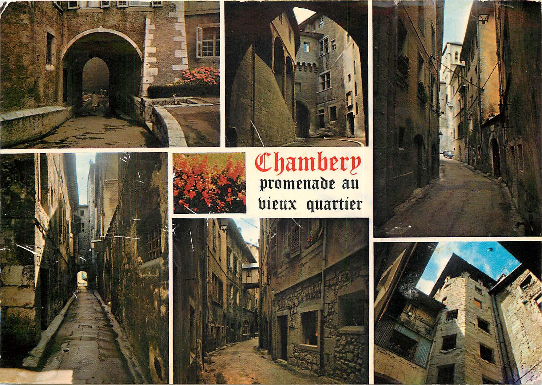 CPSM Chambery (Savoie) Les Vieux quartiers