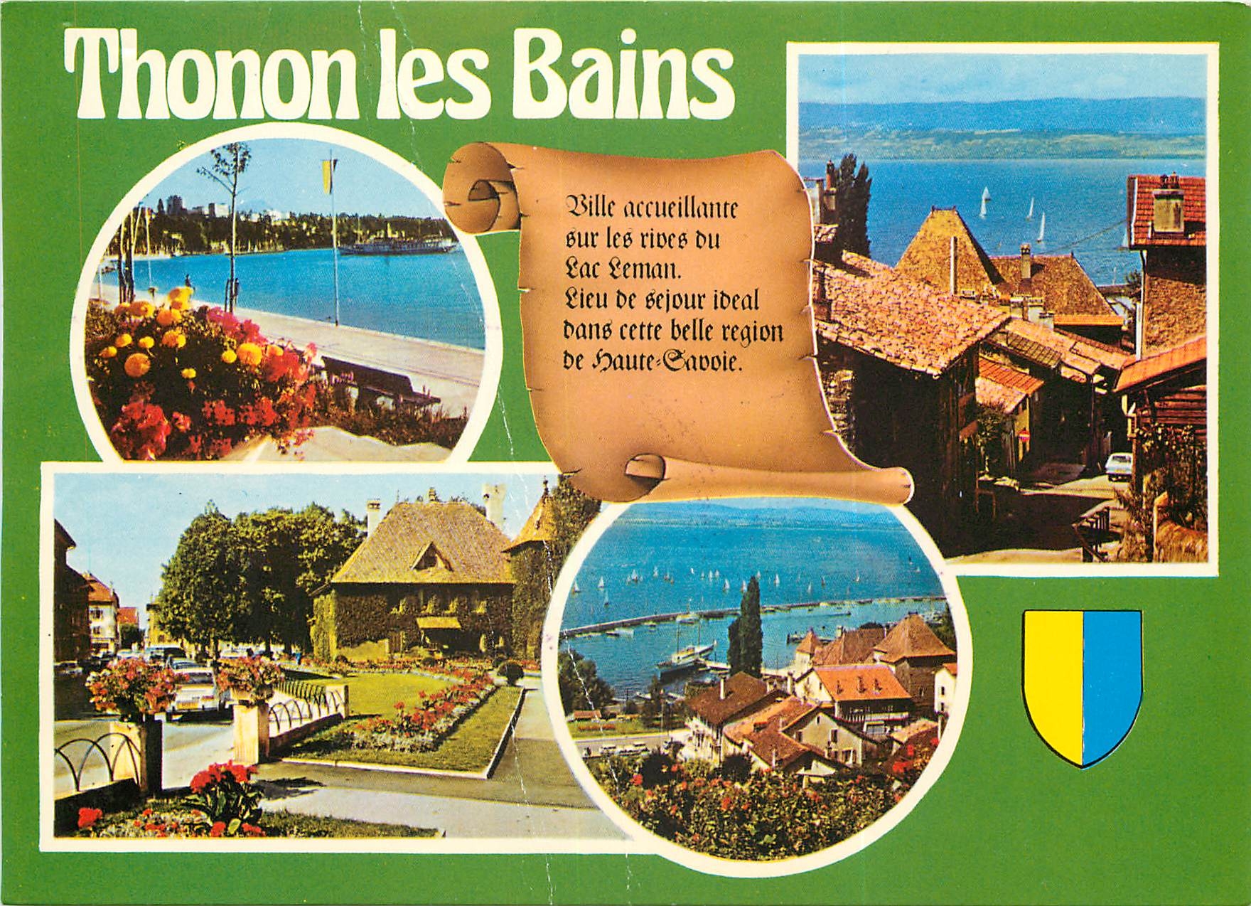 CPSM Thonon les Bains Haute Savoie