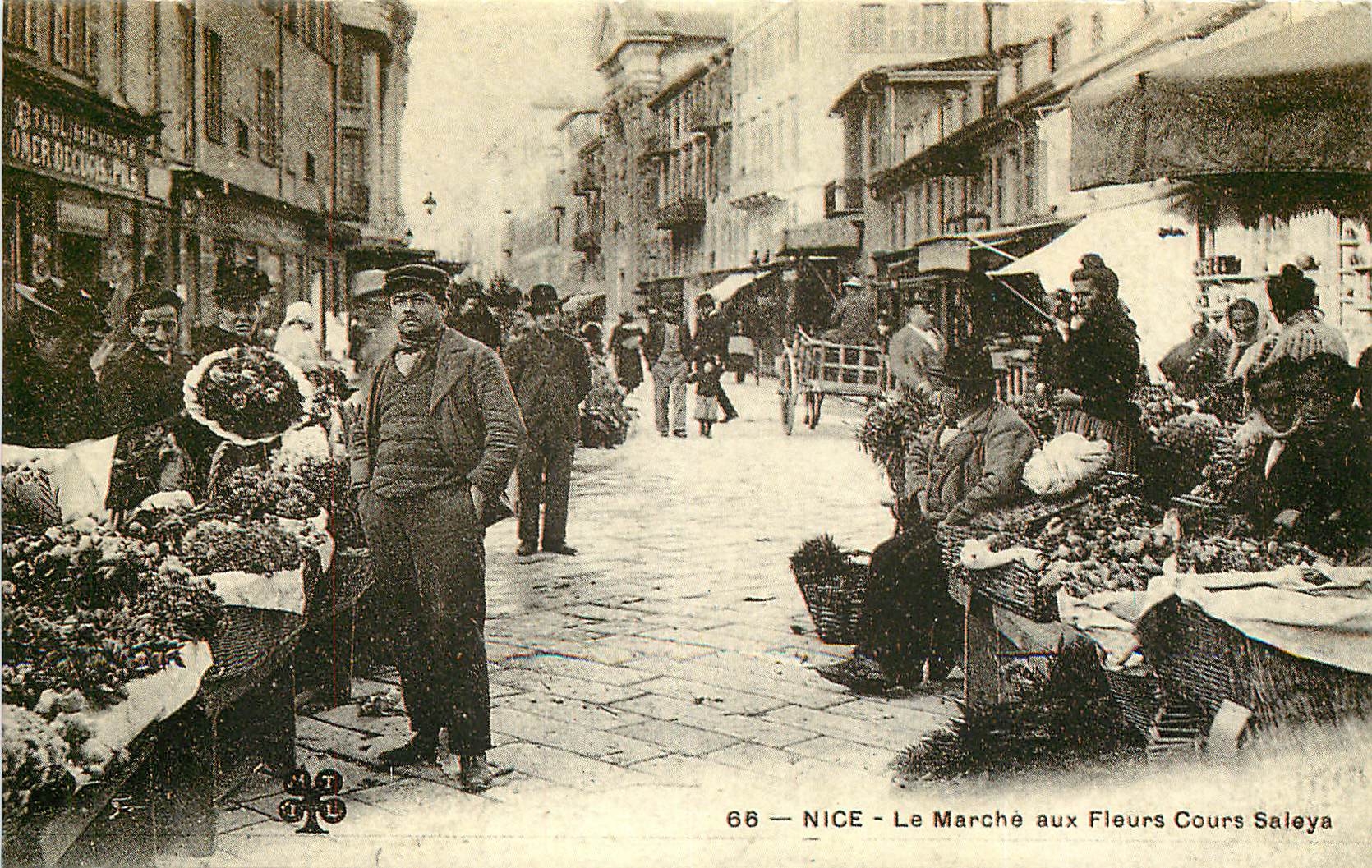 CPSM Nice Le Marche aux fleurs Cours Saleya REPRODUCTION
