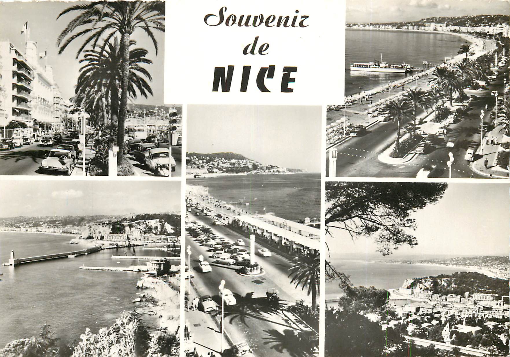 CPSM Souvenir de Nice