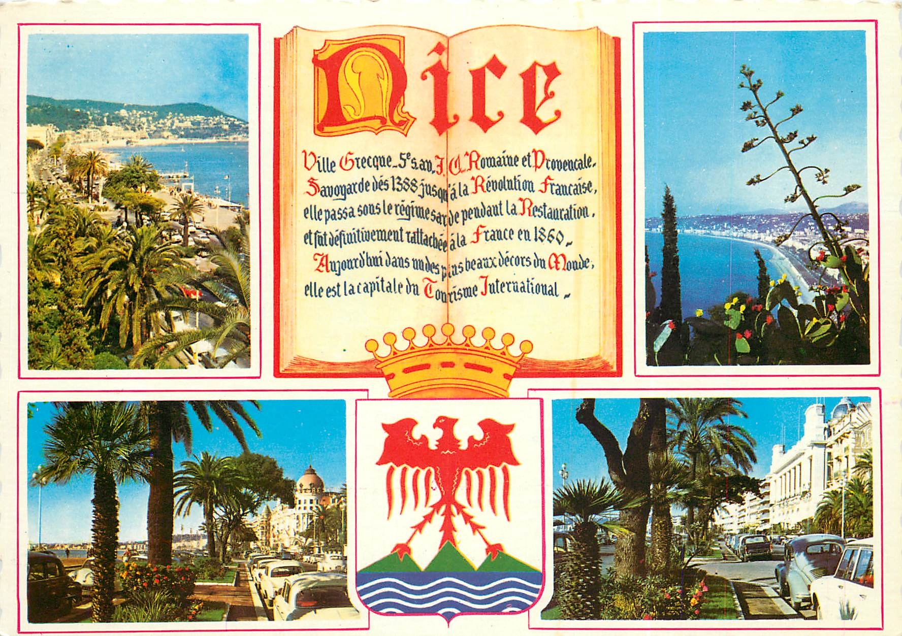 CPSM Nice Capitale Mondiale du Tourisme