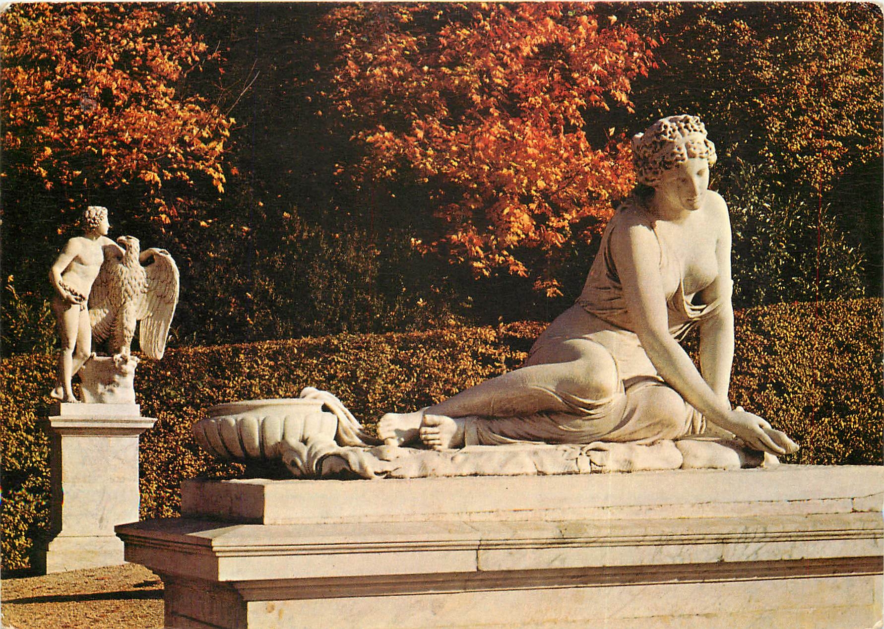 CPSM Versailles Le parc Parterre de Latone la Nymphe a la Coquille (Coysevox)