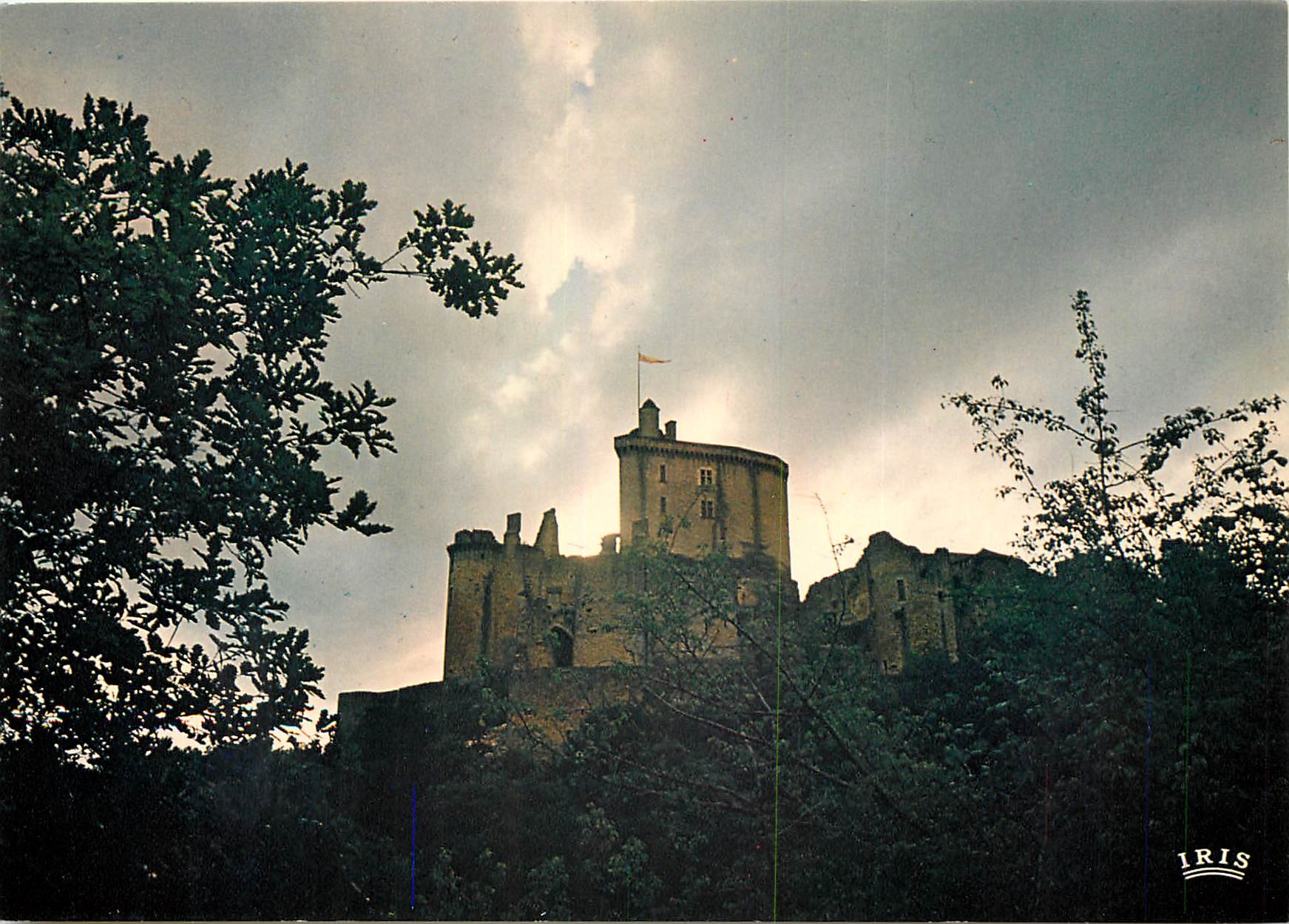 CPSM Bonaguil(Lot et Garonne) Chateau fort de Bonaguil a 7 km de Fumel