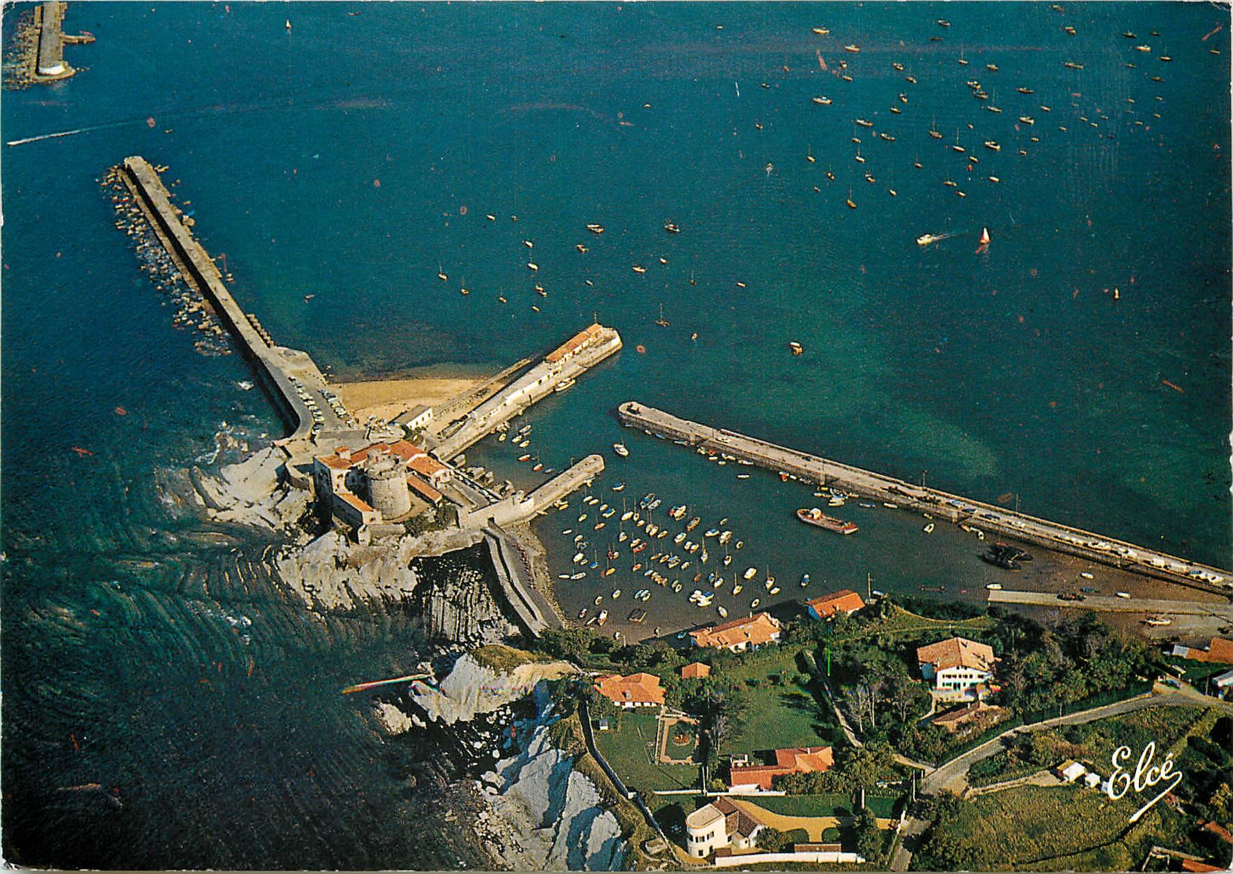 CPSM St Jean de Luz (Pyr Atlantique) Socoa vue generale sur le Fort de Socoa le ravissant port et le