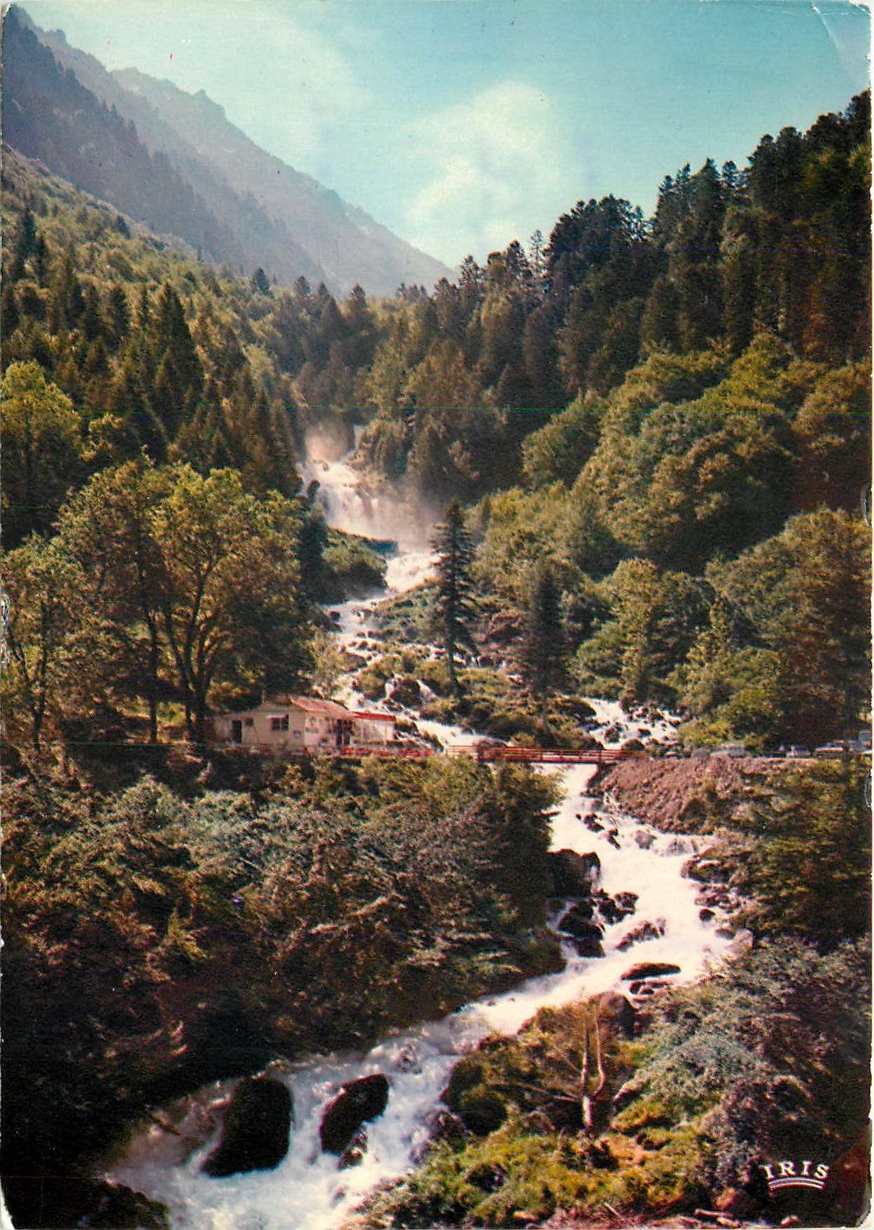 CPSM Cauterets La Cascade de Lutour