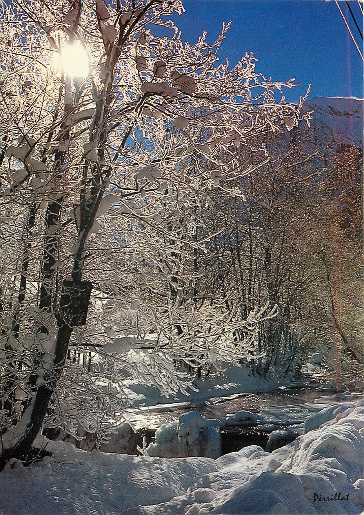 CPSM Frimas au bord du Torrent