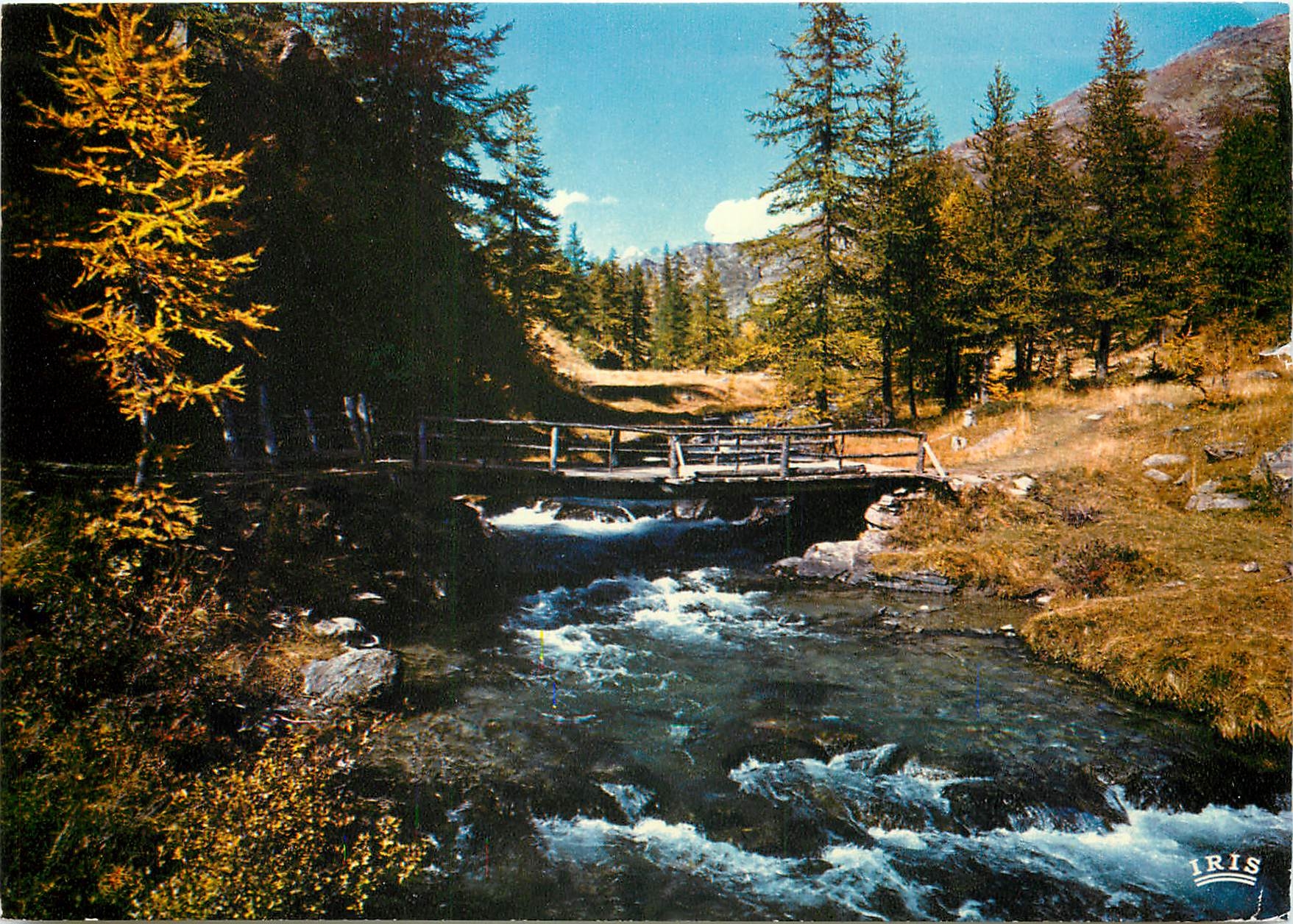 CPSM Vallee de Nevache (H A) Le pont de Roche Noire