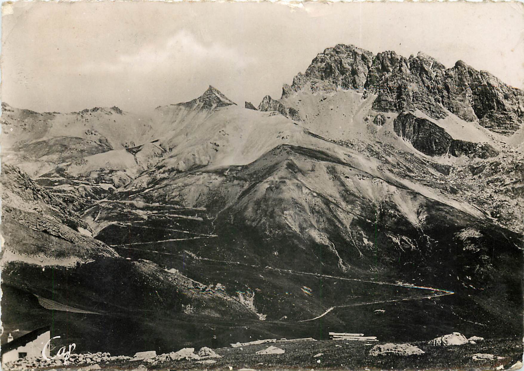 CPSM Vieille route du Galibier