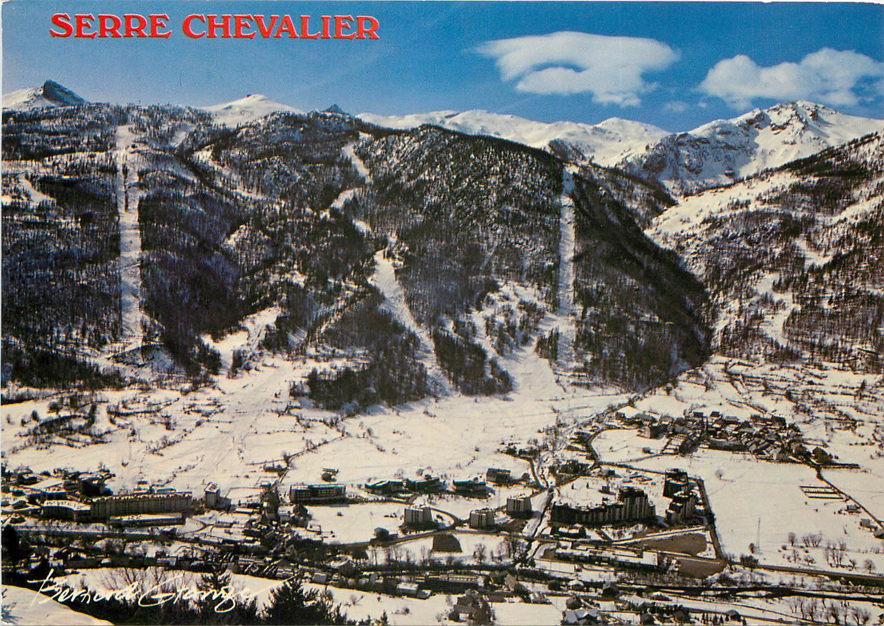 CPSM Villeneuve la Salle Serre Chevalier 1400 le Bez