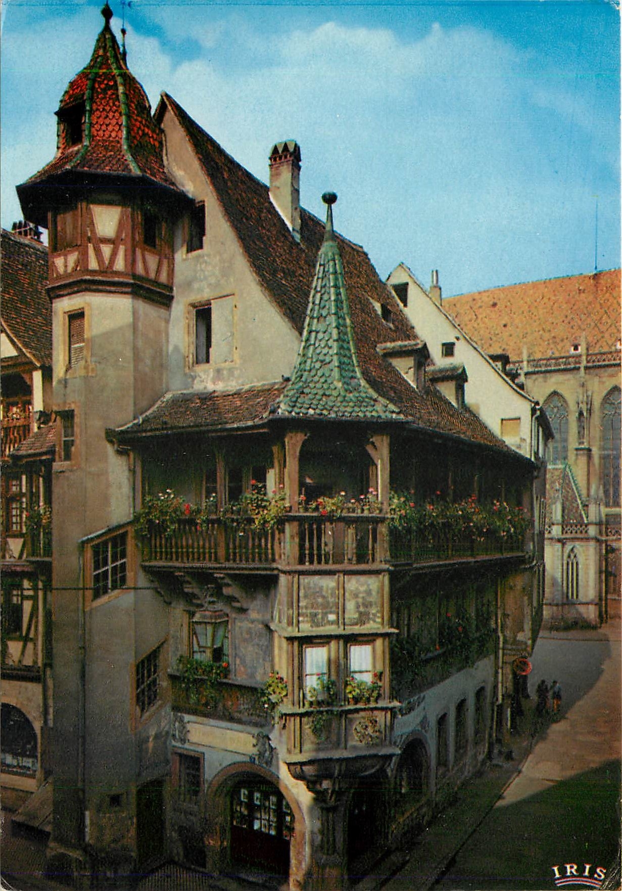 CPSM Colmar Maison Pfister datant de 1537