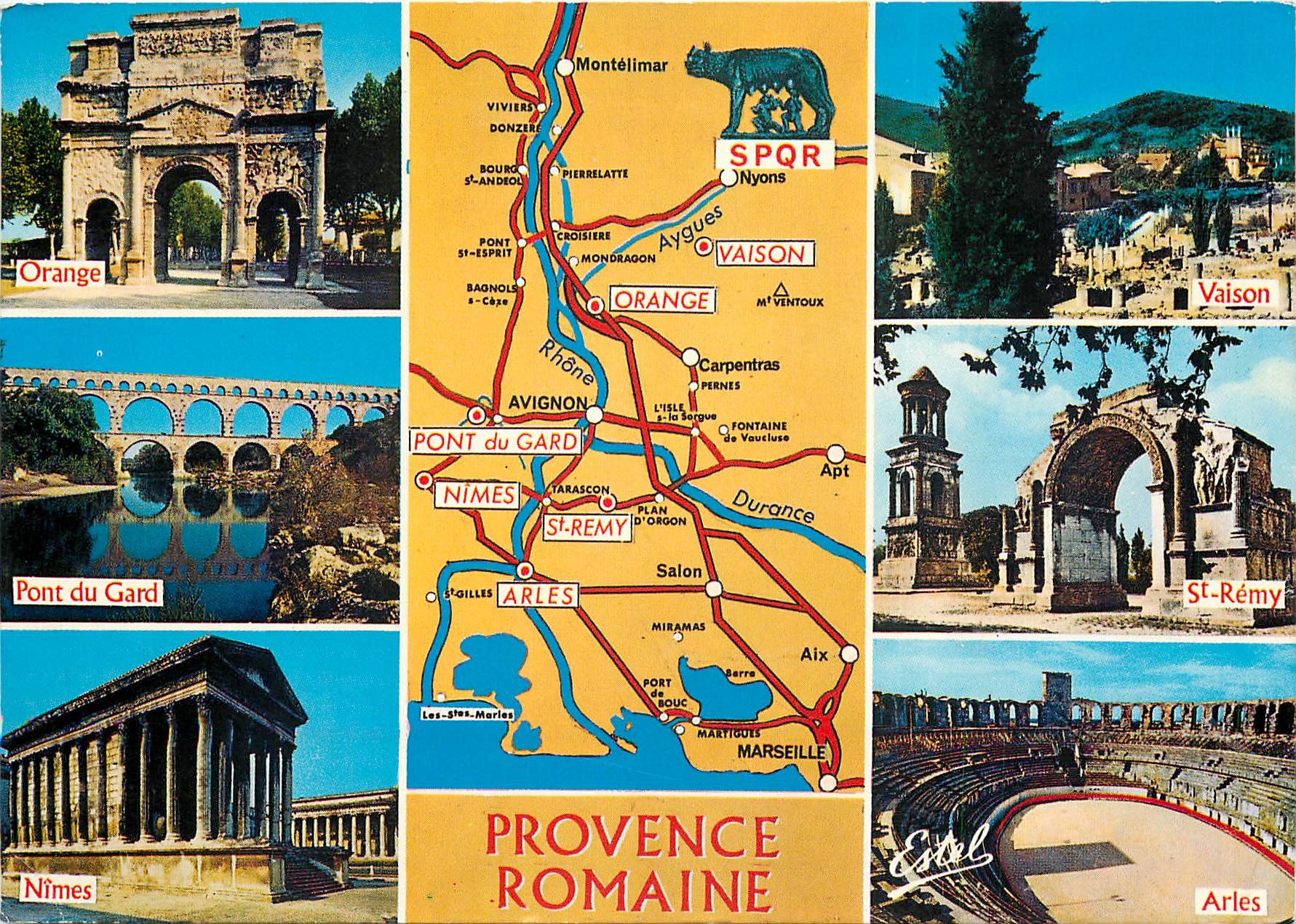 CPSM En Provence Romaine des la fin du second siecle avant notre ere