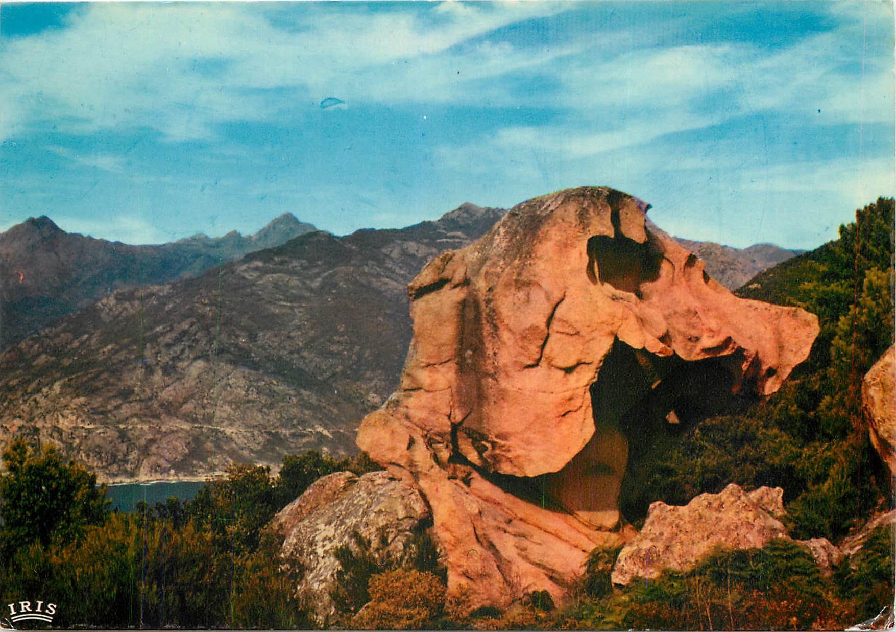 CPSM La Calanche de Piana la tete de chien