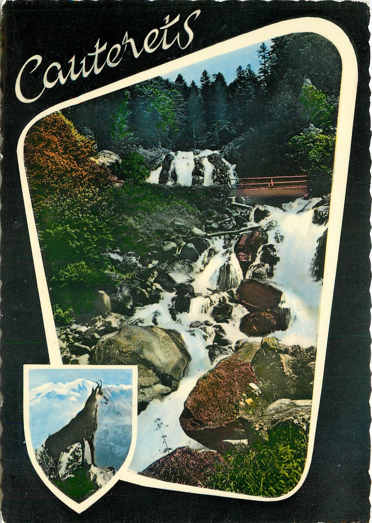 CPSM Cauterets Cascade du Lutour