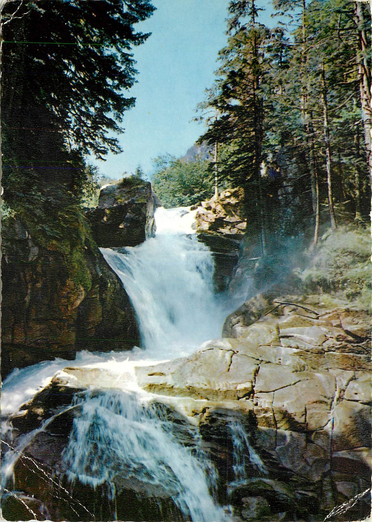 CPSM Cauterets (H P) Cascade du Cerisey